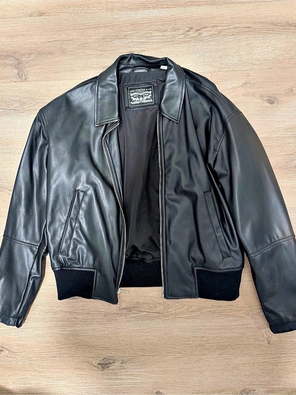 Levi's Faux Leather Bomber Jacket